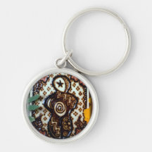 Henna Art Key Chain