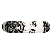 Henry David Thoreau portrait Skate Decks