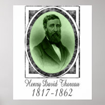 Henry David Thoreau Posters