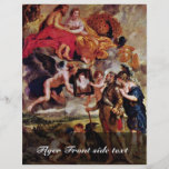 Henry Receives The Portrait Of Maria De' Medici By Personalized Flyer