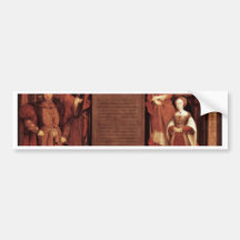 Henry Vii, Elizabeth Of York, Henry Viii And Jane Bumper Sticker