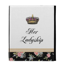 Her Ladyship iPad Folio Covers