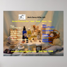 Herb Fancy Ad Poster