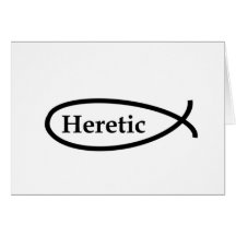 Heretic Fishw Greeting Card