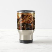 Hermit Crab on Ice Cubes Coffee Mugs