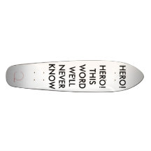 Hero Board Skate Board Deck