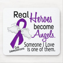 Heroes Become Angels Leiomyosarcoma Mousemat