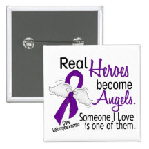 Heroes Become Angels Leiomyosarcoma Pin