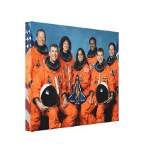 Heroes Of The Space Shuttle Columbia Disaster Stretched Canvas Prints