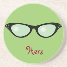 Hers Spectacles Coaster
