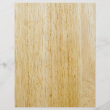Hevea wood texture custom flyer