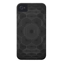 Hex Flower iPhone 4 Cover
