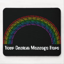 Hexadecimal Rainbow Mousemat