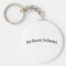Hey Barack, I'm Baroke! Keychains