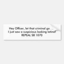 Hey Officer, let that criminal go . . .I just s... Bumper Stickers
