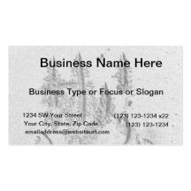 Hi in sand black and white feet hand business card