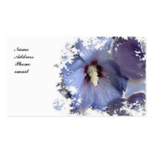 Hibiscus Florist Business Card