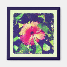 HIBISCUS FLOWER Magnet