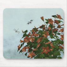 Hibiscus Garden Mousepad
