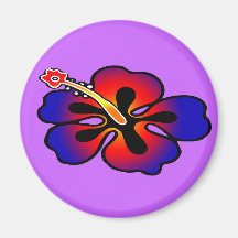 Hibiscus Magnet