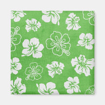 Hibiscus Refrigerator Magnet