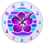 Hibiscus Wallclocks