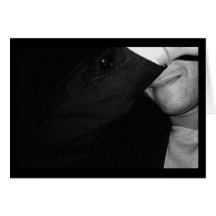 HIDING WON'T DO black cards
