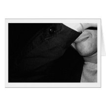 HIDING WON'T DO GREETING CARD