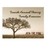 High Country Invite Postcard for Family Reunion