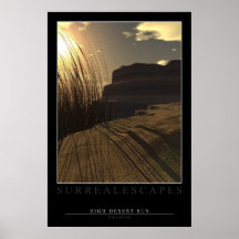 High Desert Sunset Posters