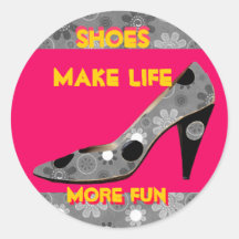 High Heel Pumps are Fun Sticker
