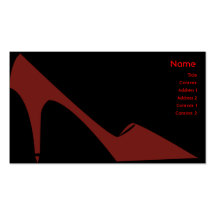 High Heels - Business Business Card
