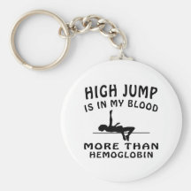 High Jump Design Keychains