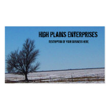 High Plains Business Card