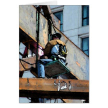HIGH RISE WORKING MAN CARD