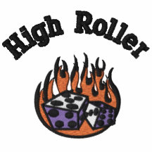 High Roller Gamblers Embroidered Shirt