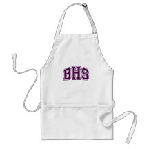 HIGH SCHOOL - BHS PURPLE APRONS
