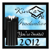 HIGH SCHOOL GRADUATION 2012 INVITATIONS WOMEN/MEN