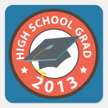 High School Graduation Stickers
