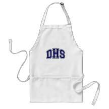 HIGH SCHOOL LETTERS - DHS BLUE APRON