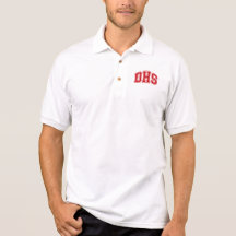 HIGH SCHOOL LETTERS - DHS RED TSHIRT