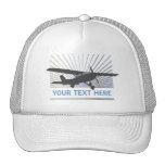 High Wing Aircraft Trucker Hats