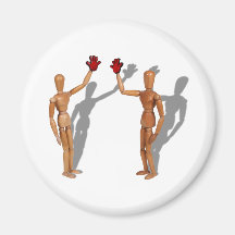 HighFive062710Shadows Magnets