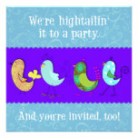Hightailin' It Invitation Template Version One
