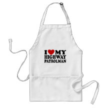 Highway Patrolman Aprons