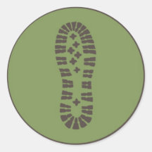 Hiking Boot Sticker