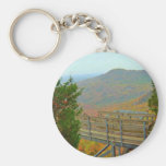 Hiking Bridge Way Above The Mountains Key Chains