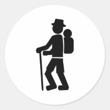 Hiking Sticker