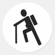 Hiking Sticker