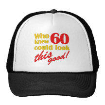Hilarious 60th Birthday Gifts Mesh Hat